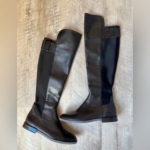 Over the knee, Calvin Klein boots. Chic and comfy!